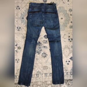 Rogue Territory Mens Biker Moto Jeans